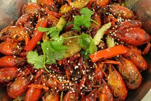 超級(jí)好吃的干鍋蝦，聞著香，吃著爽！